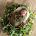 Bundle of joy: newborn Oyivile