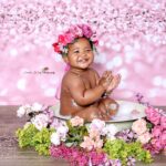 Petals and smiles flower bath photoshoot – East London